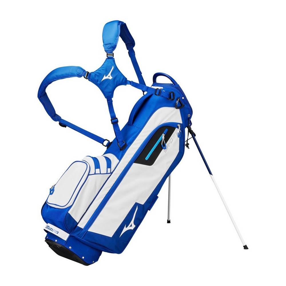 Mizuno BR-D3 Stand Női Táská Kék/Fehér VKS403827